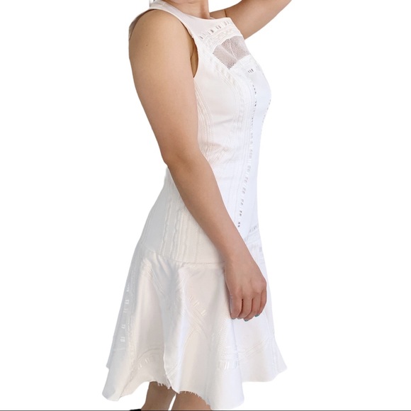 Robert Rodriguez white lace dress size 4 - Picture 4 of 8